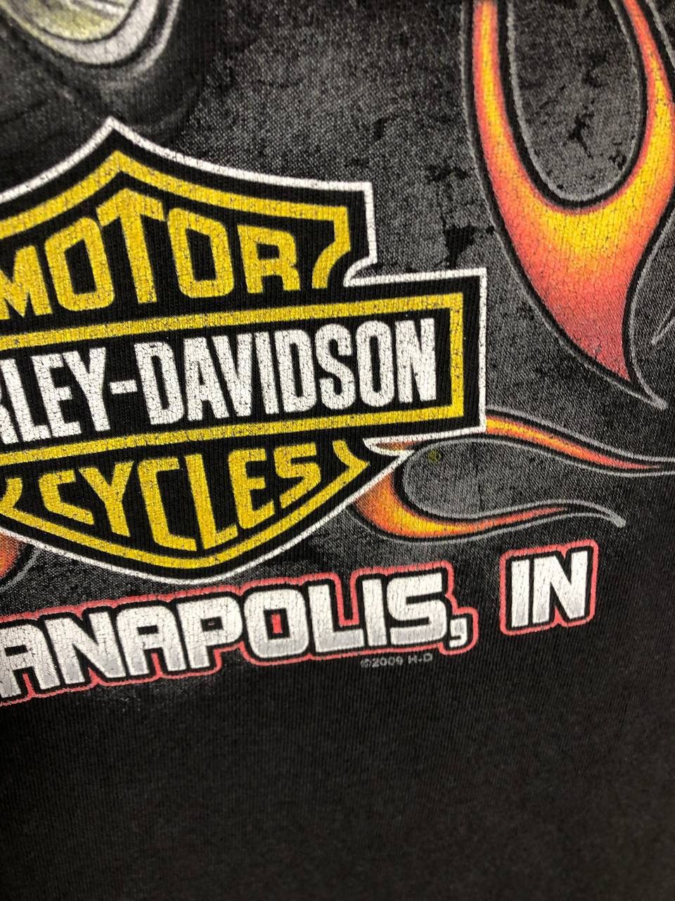 Harley Davidson VINTAGE HARLEY DAVIDSON MOTORCYCLE RETRO CASUAL BIKE Y2K 90s Size US XL / EU 56 / 4 - 7 Thumbnail