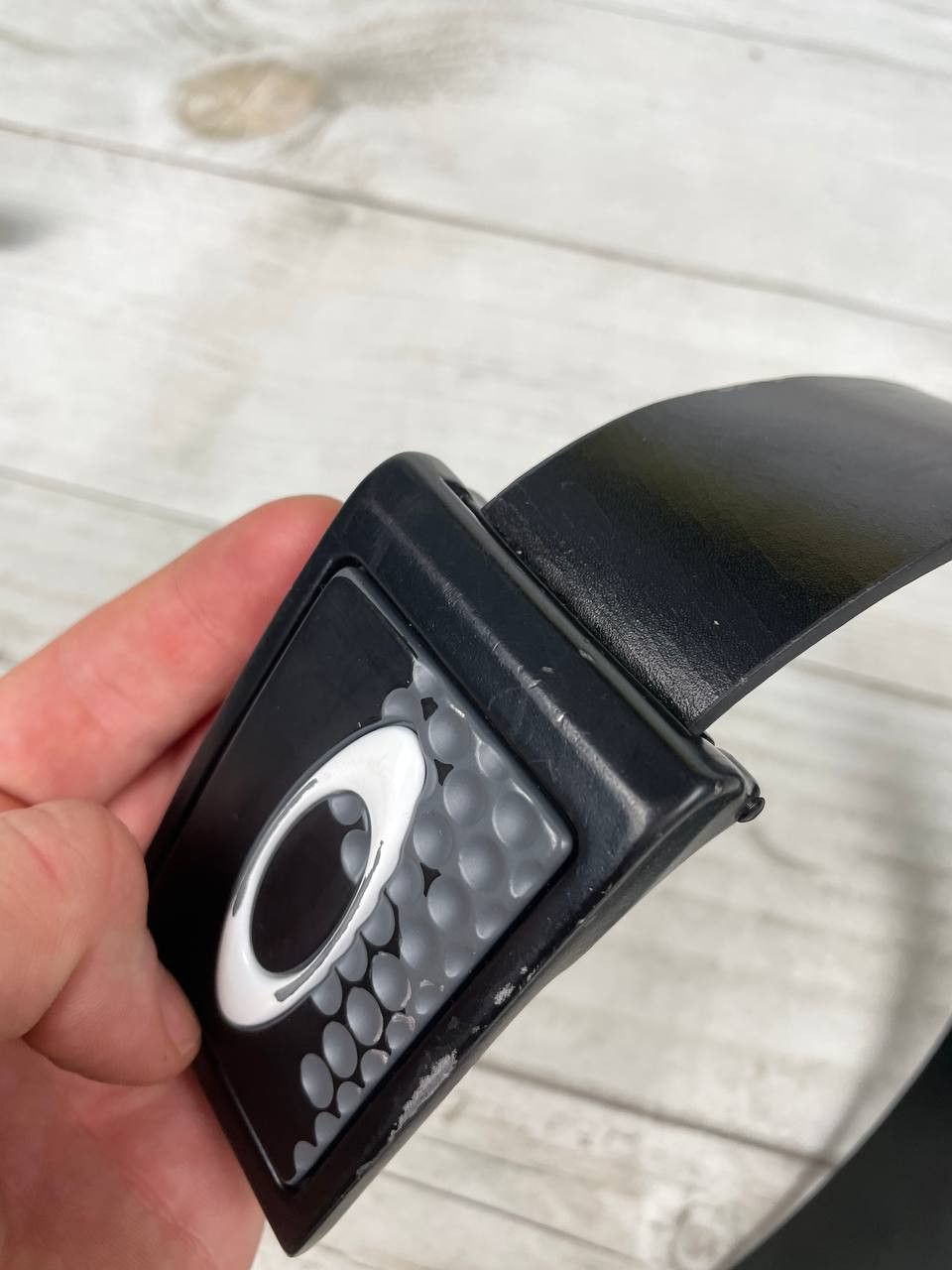 Oakley Vintage Oakley Leather Belt 00s Gorpcore Size 32 - 9 Thumbnail