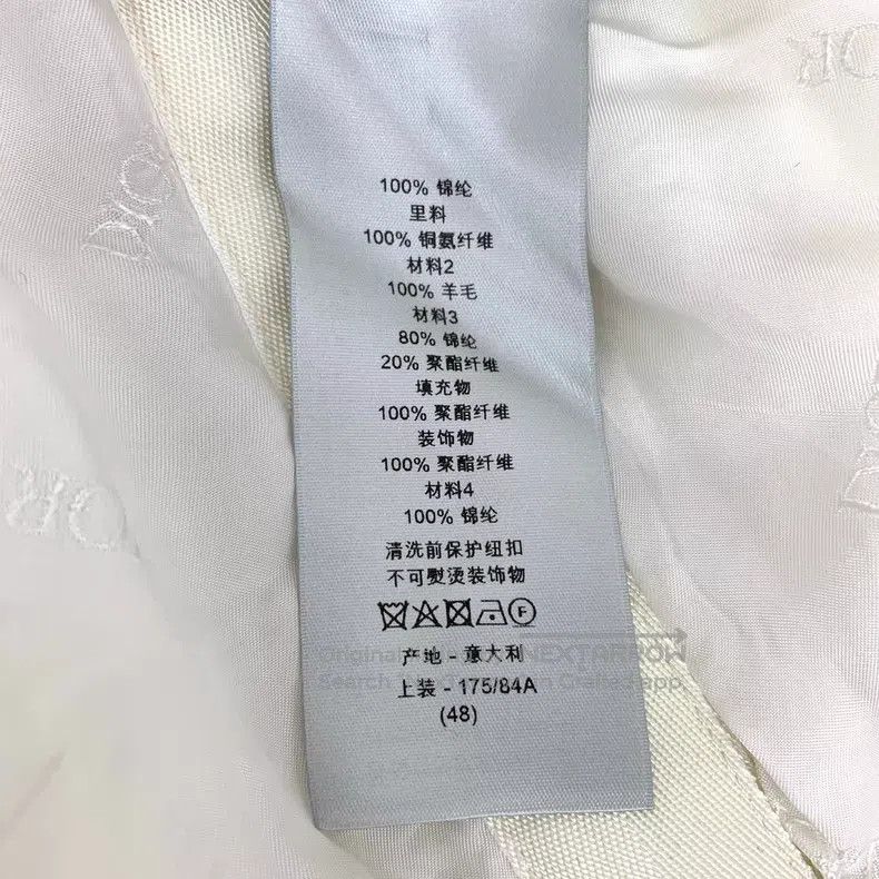 Dior Dior Color-matched logo letter embroidery stand-up collar Size US M / EU 48-50 / 2 - 7 Thumbnail