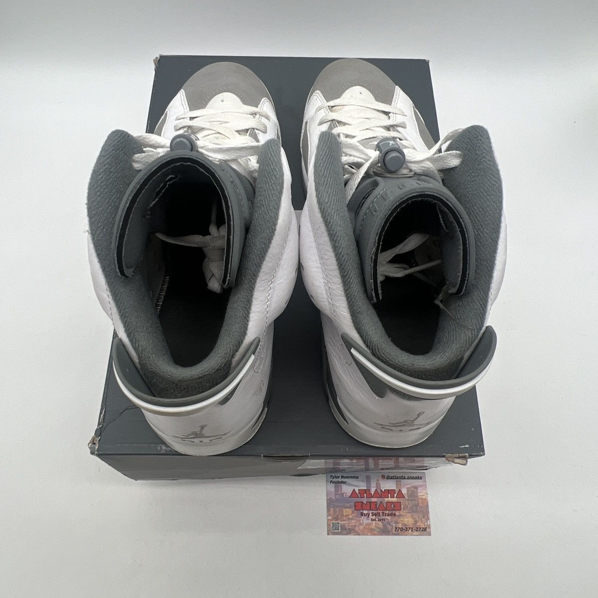 Air Jordan 6 cool grey