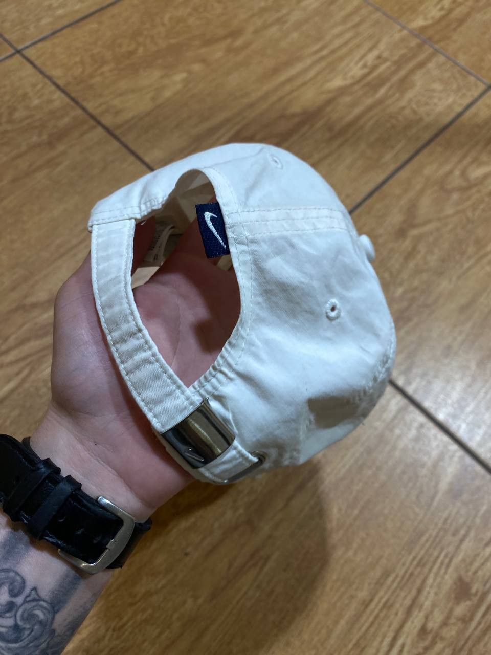 Nike Vintage 90s Nike cap streetwear y2k style small swoosh Size ONE SIZE - 6 Thumbnail