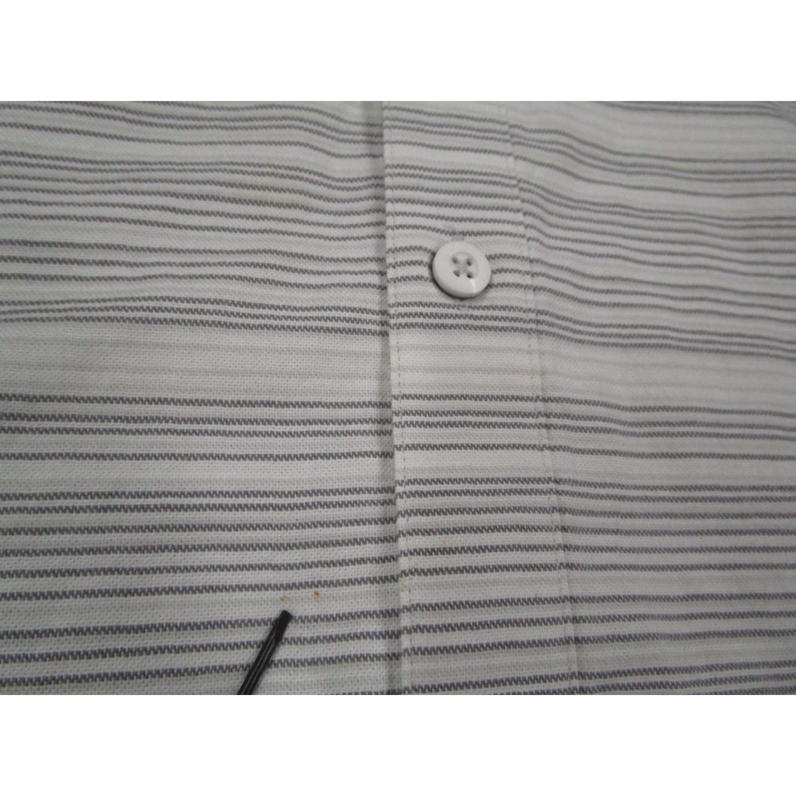 Lululemon Lululemon Athletica Shirt Mens Large Gray Stripe Long Sleeve Button Up Casual Size US L / EU 52-54 / 3 - 4 Thumbnail