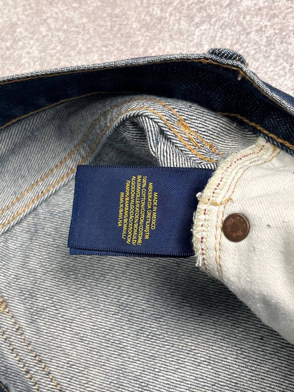 Polo Ralph Lauren Vintage Polo Ralph Lauren Painted Baggy Jeans Y2K 29 Size US 29 - 11 Thumbnail