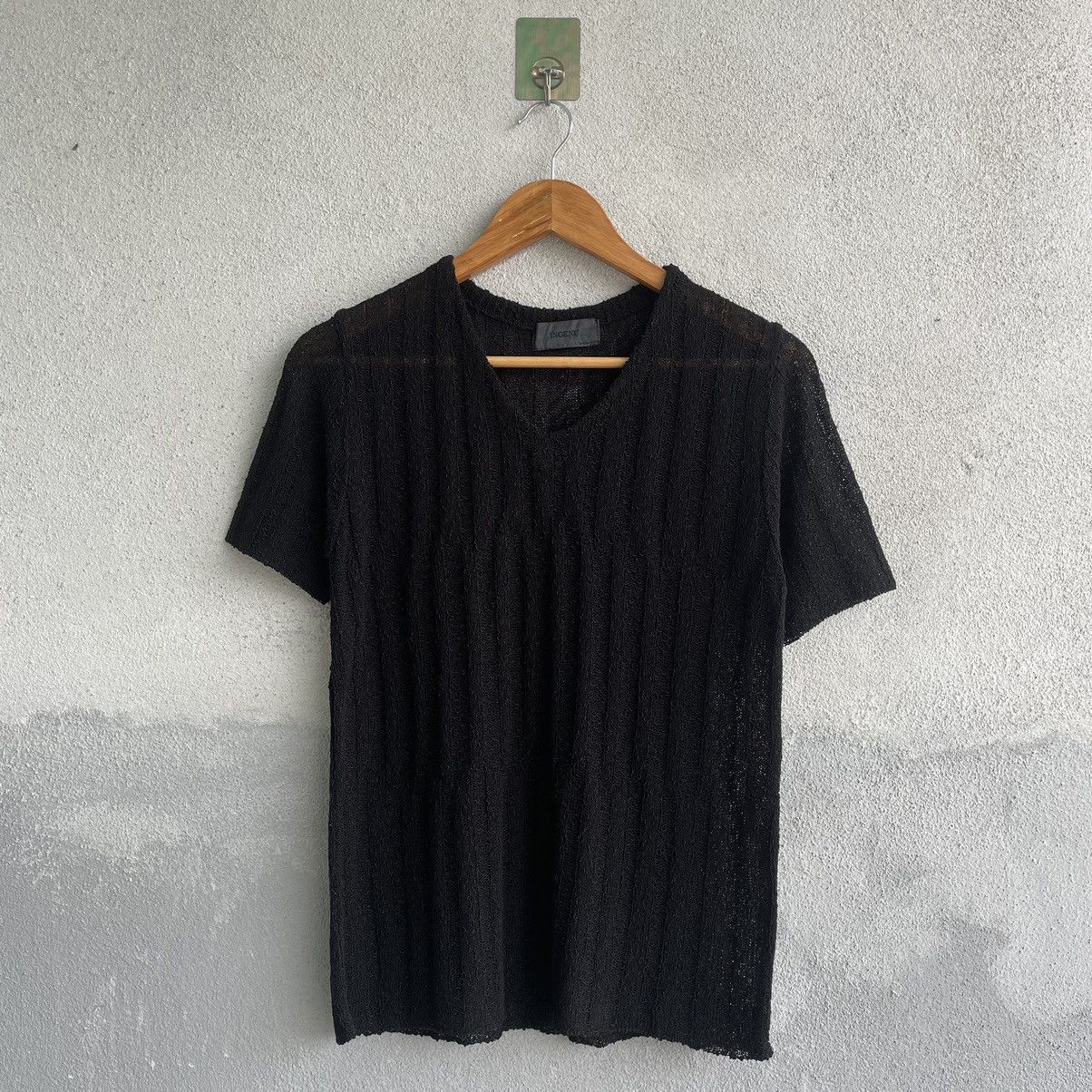 Le Grande Bleu (L.G.B.) LGB Back Cross Ribbed Elongated Tee | Grailed