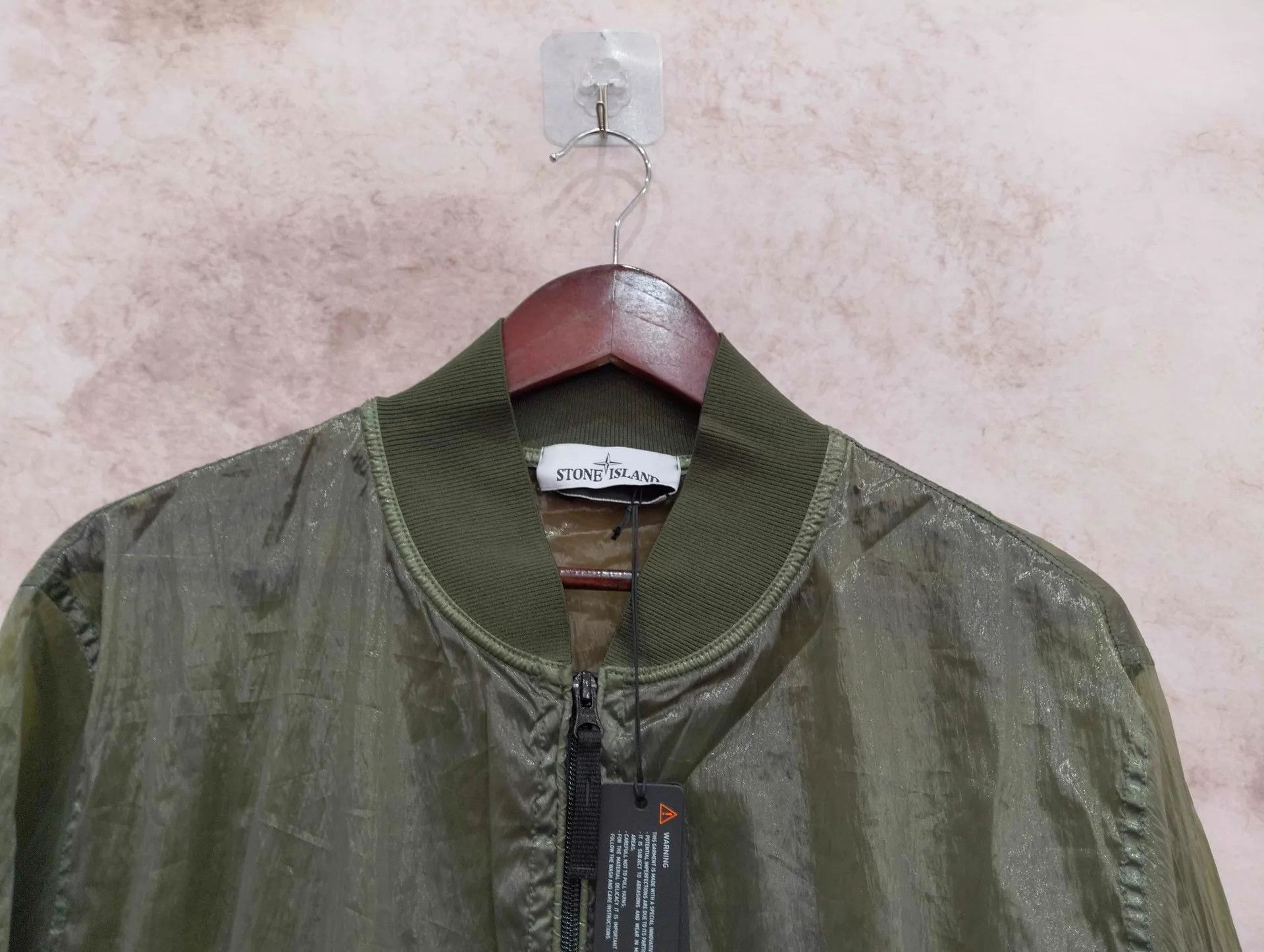 Stone Island STONE ISLAND Memorial Solid Metallic Numbered Zipper XL JKT Size US XL / EU 56 / 4 - 7 Thumbnail