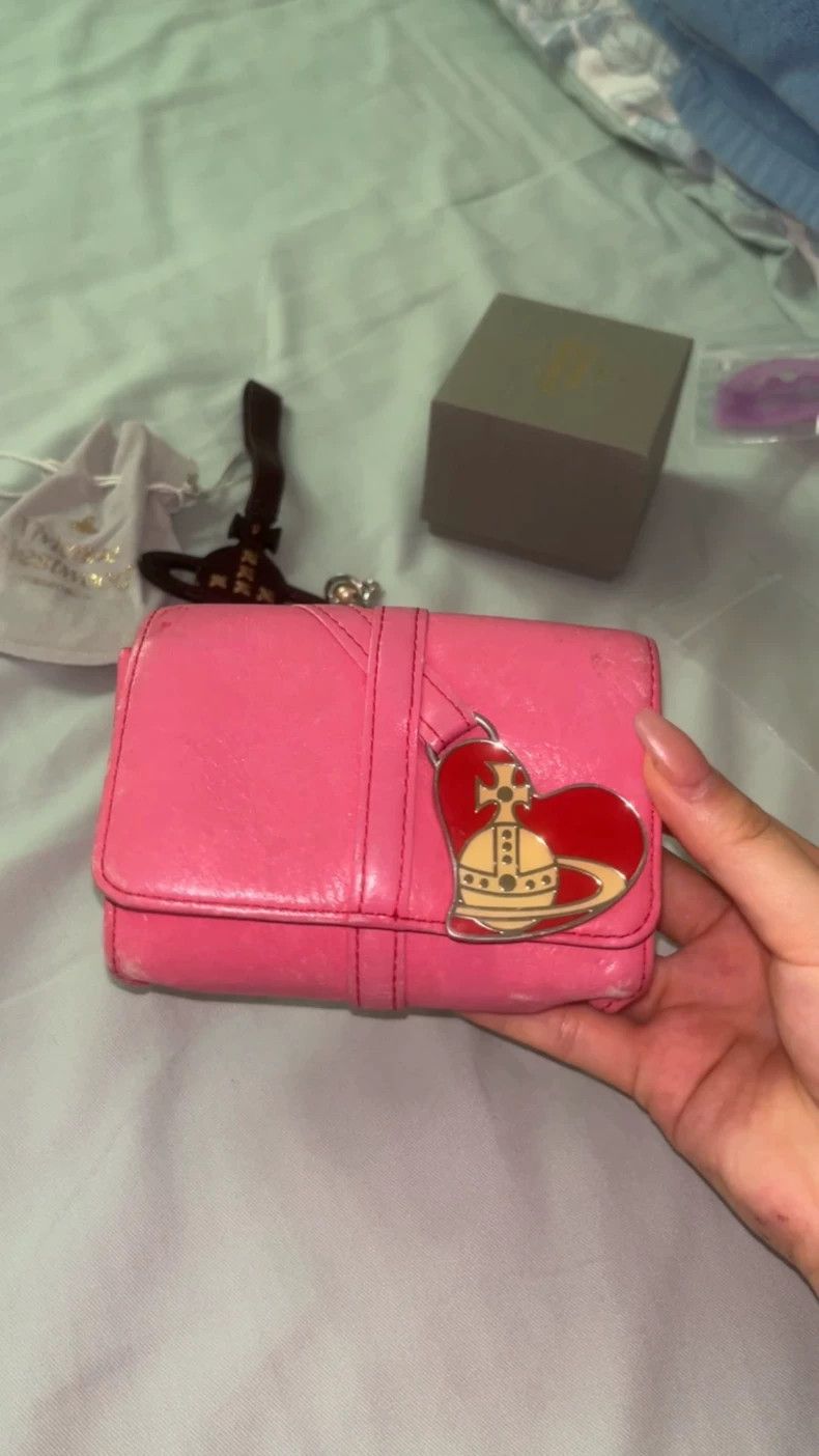 Vivienne Westwood Vivienne Westwood The wallet is pink Size ONE SIZE - 1 Thumbnail