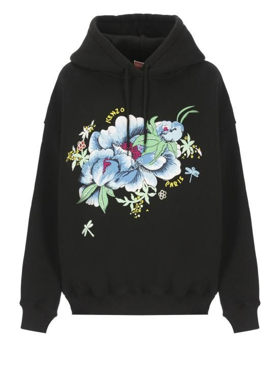 Kenzo KENZO Women Hoodies FF52SW1824MB 99J Black Size XS / US 0-2 / IT 36-38 - 1 Thumbnail
