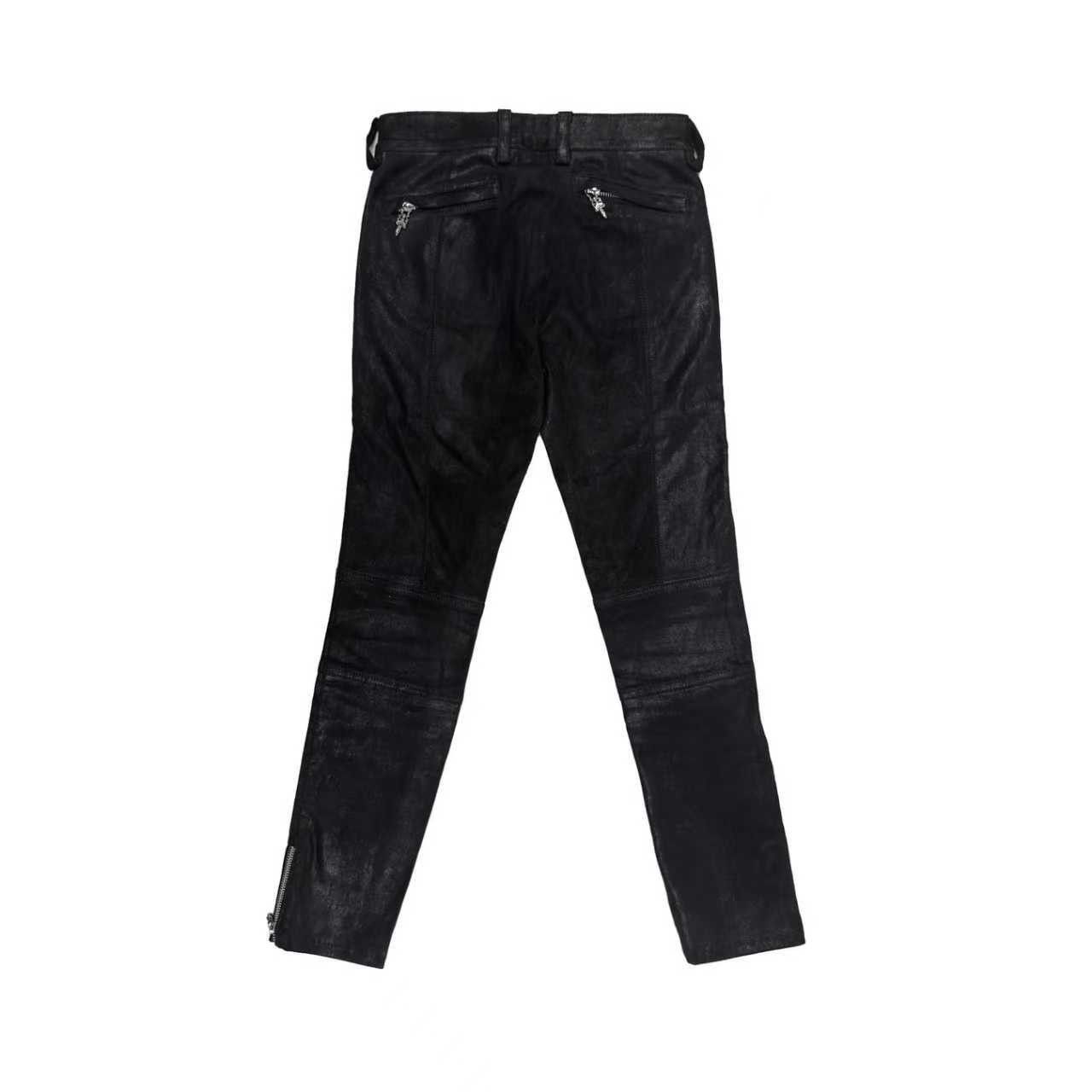 Chrome Hearts Chrome Hearts Black Bikers PU Pants Size 25" / US 0 / IT 36 - 2 Thumbnail