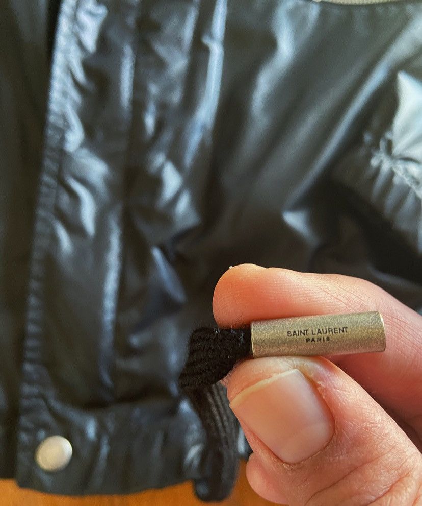 Saint Laurent Paris Saint Laurent Paris - Nylon Hooded Parka Windbreaker (Patch) Size US XL / EU 56 / 4 - 7 Thumbnail