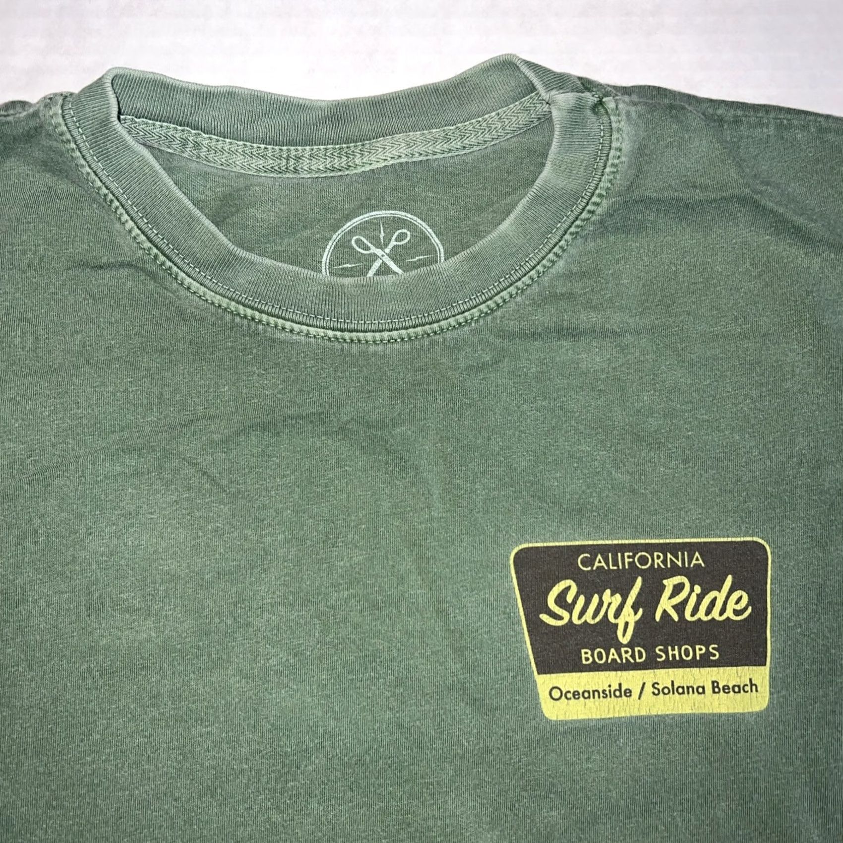Vintage Vtg Smokey The Bear Parody ‘Stokey’ The Surfer Shirt Small Green Size US S / EU 44-46 / 1 - 3 Thumbnail