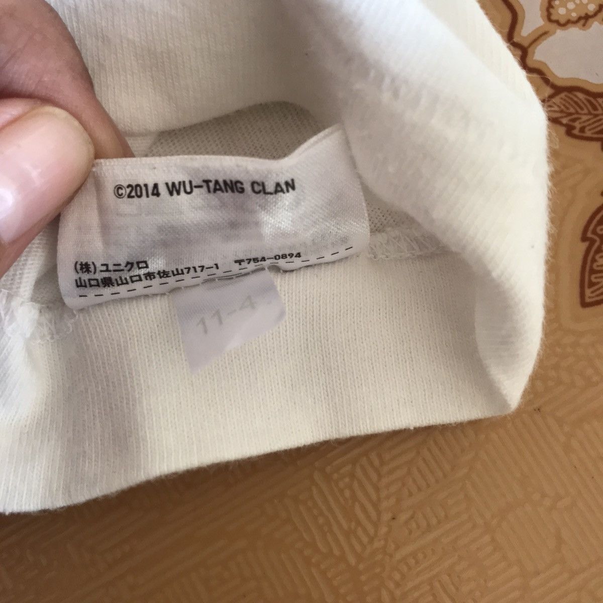 Rap Tees Uniqlo x Wu tang clan tshirt single stitch Size US M / EU 48-50 / 2 - 9 Thumbnail