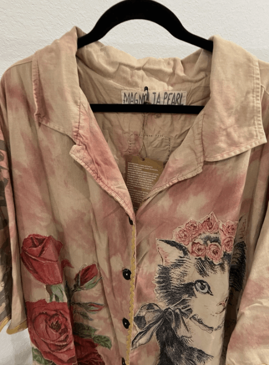 Magnolia Pearl Magnolia Pearl Cotton Love Cyree Jacket Size ONE SIZE - 2 Thumbnail