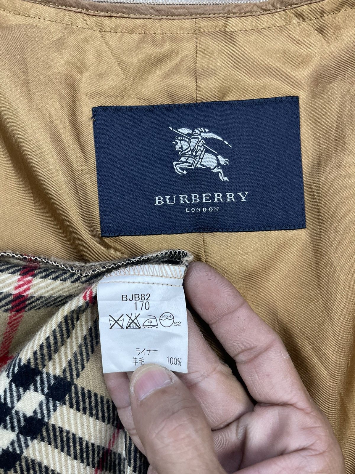 Burberry Vtg Burberry London Nova Check Double Layer Trench Coats Size US L / EU 52-54 / 3 - 22 Thumbnail