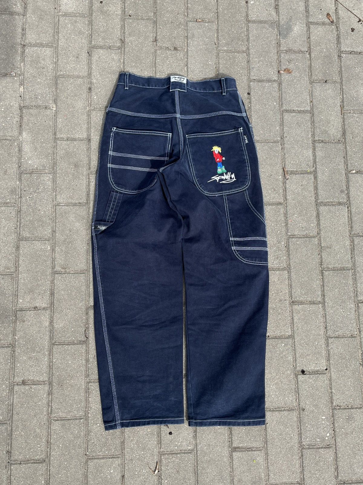 Spliffy Jeans Vintage Cargo Jeans 90s UK baggy