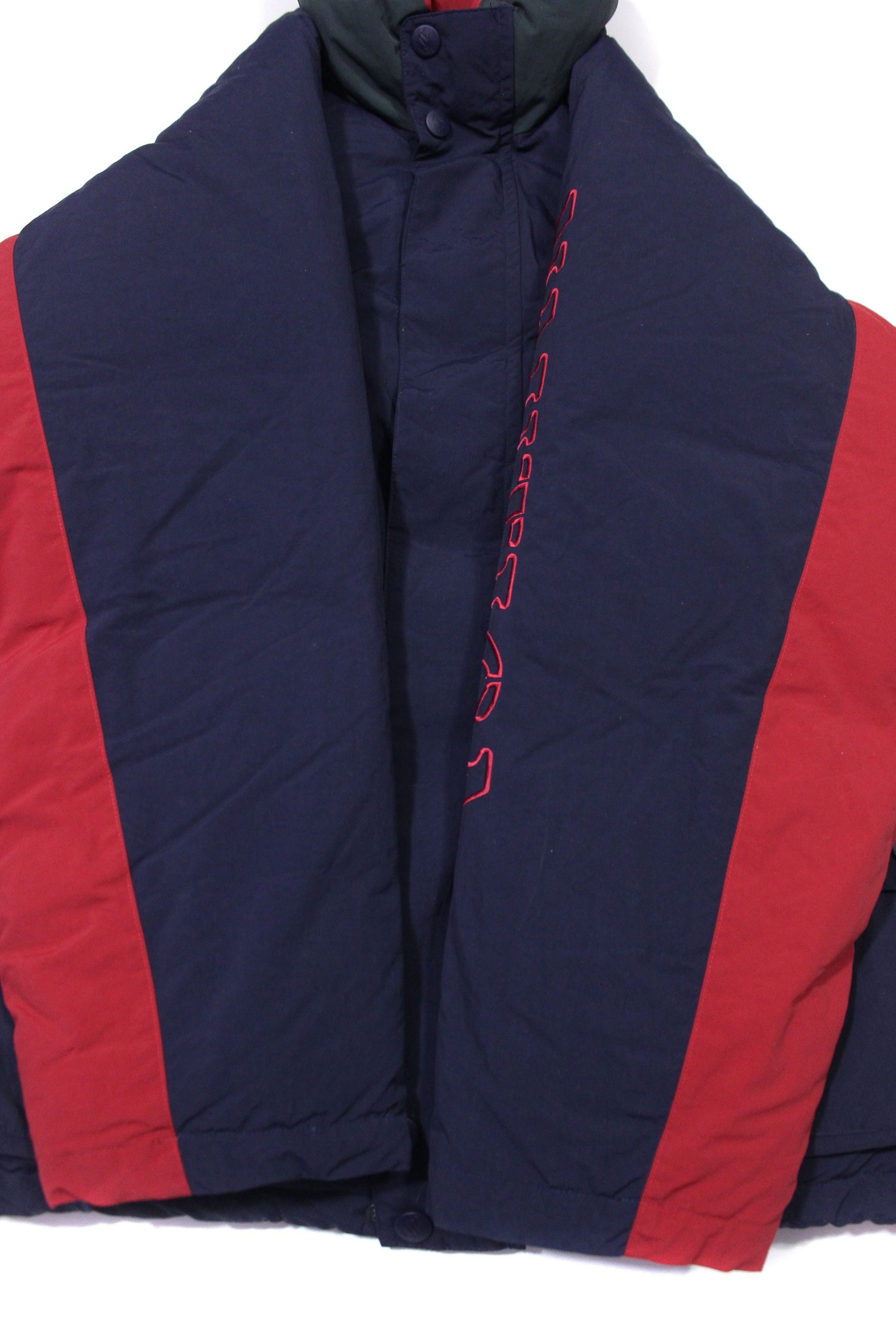 Nautica 00S Big Logo Duck Down Jacket Size US XL / EU 56 / 4 - 5 Thumbnail
