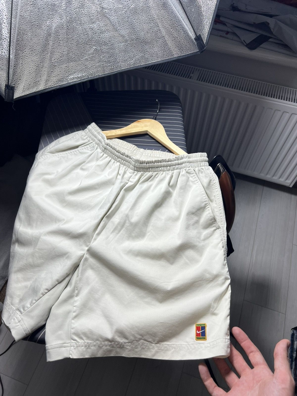 Nike 🎾 2000s Nike Vintage Alpha Project Court Shorts Size L Y2K Size US 34 / EU 50 - 8 Thumbnail