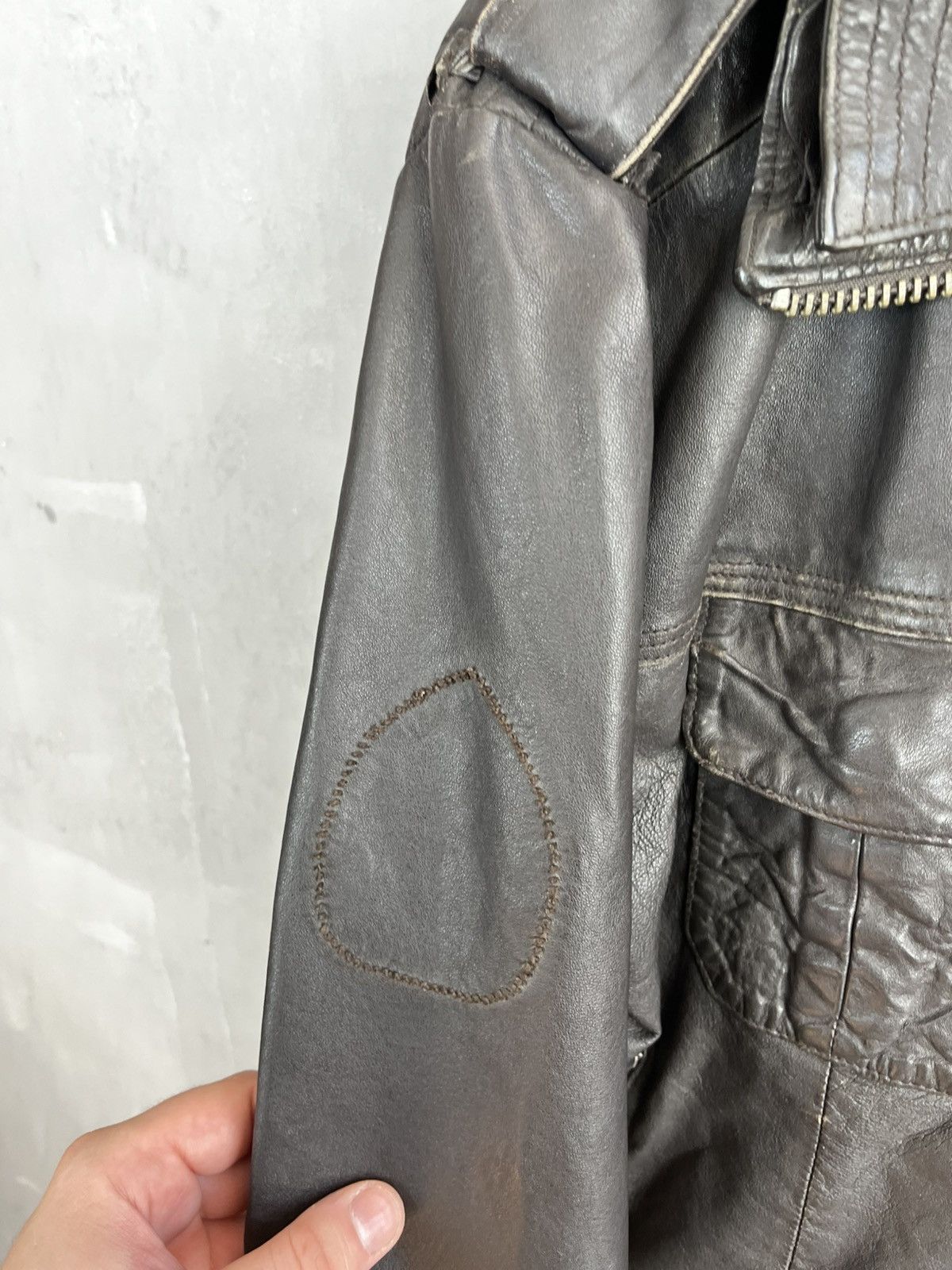 Superdry Superdry leather jacket biker Size US XL / EU 56 / 4 - 7 Thumbnail