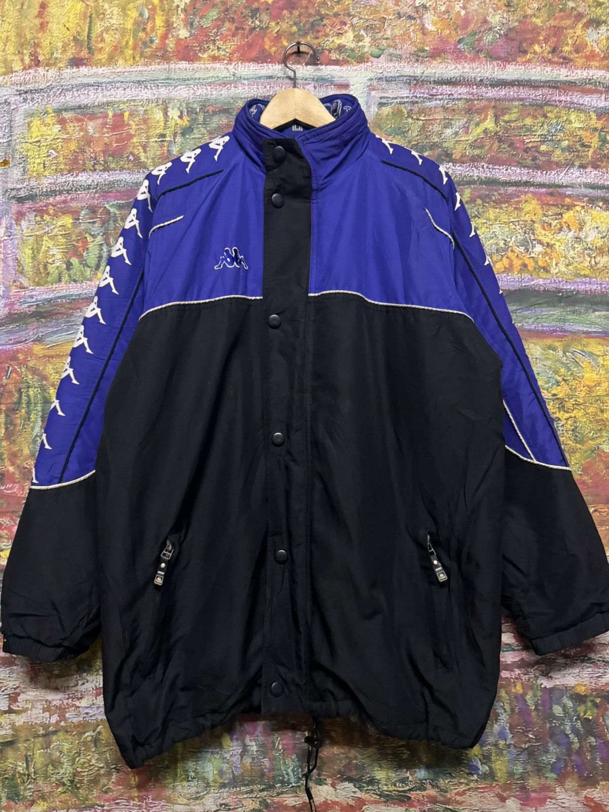 Kappa Vintage Kappa Logo Jacket Size US XL / EU 56 / 4 - 3 Thumbnail