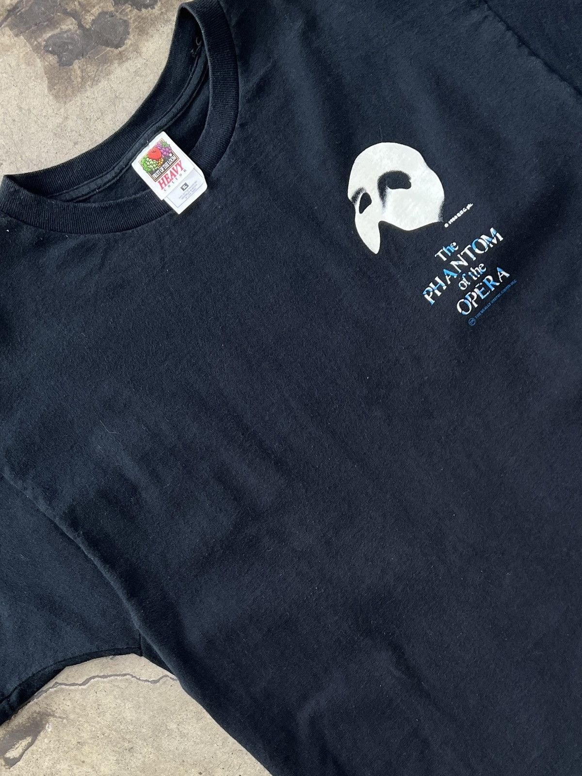 Vintage Vintage 90s The Phantom of the Opera Mask Theater Tee Large Size US L / EU 52-54 / 3 - 1 Thumbnail