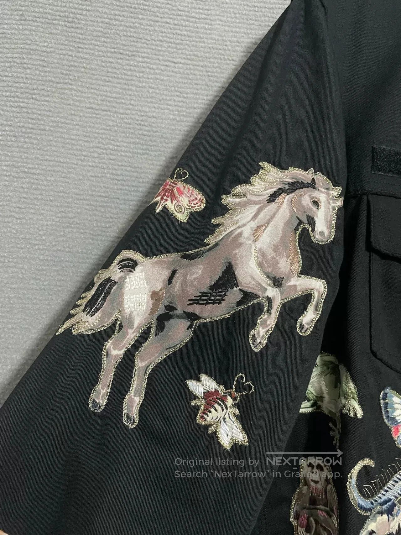 Valentino Valentino Embroidered Shirt Jacket. Size US L / EU 52-54 / 3 - 4 Thumbnail