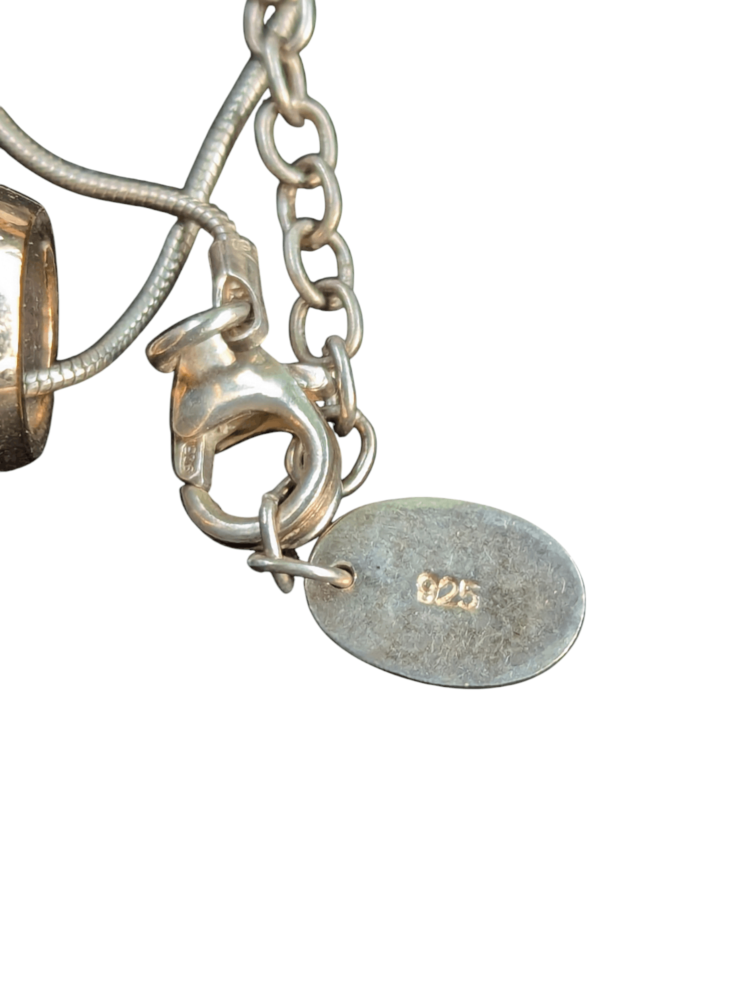 Jewelry SILVER 925 NECKLACE with 316l Stainless Pendant Size ONE SIZE - 3 Thumbnail
