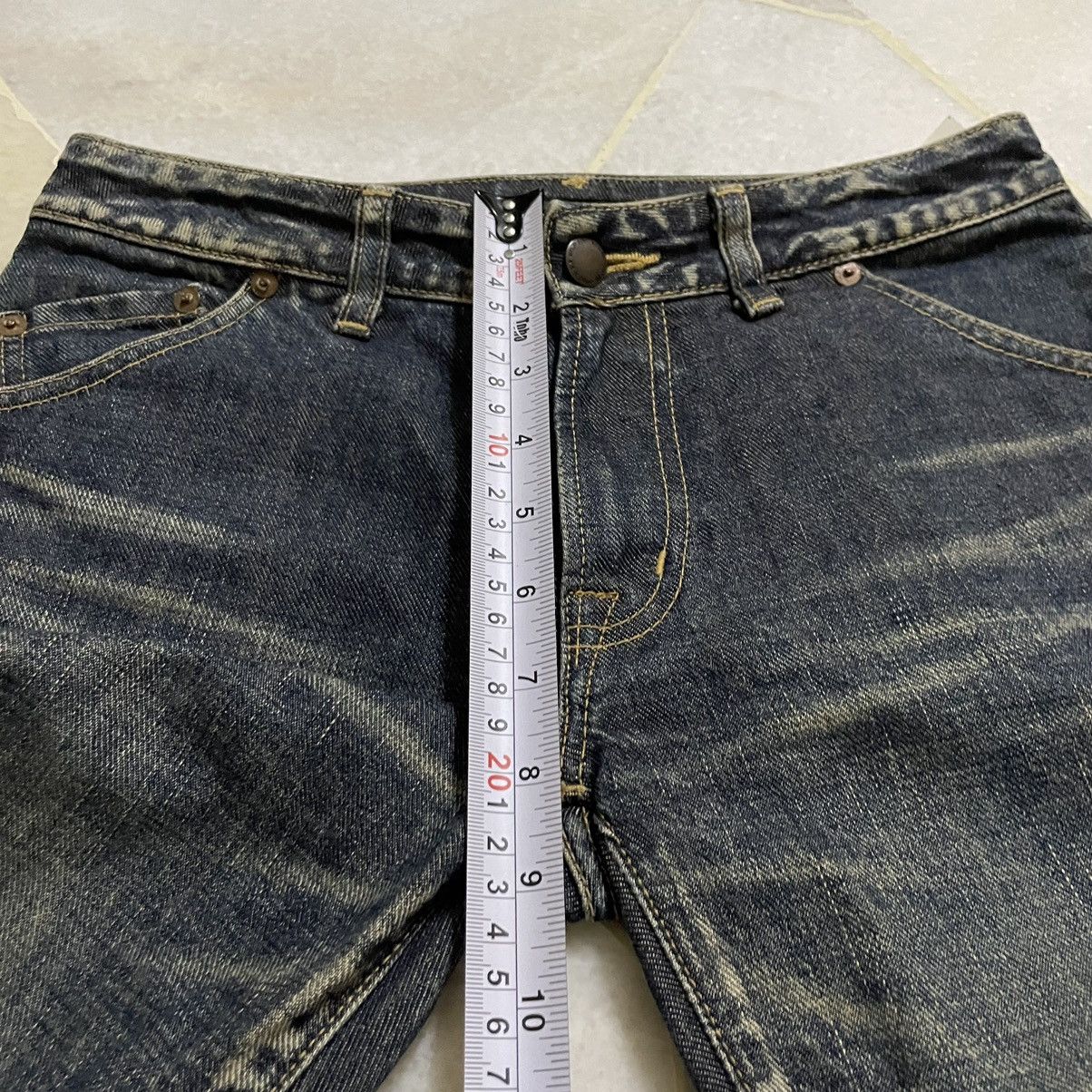 If Six Was Nine ORIGINAL RUSTY FADED DENIM D'UN À DIX JEANS (28×40) Size US 28 / EU 44 - 14 Thumbnail