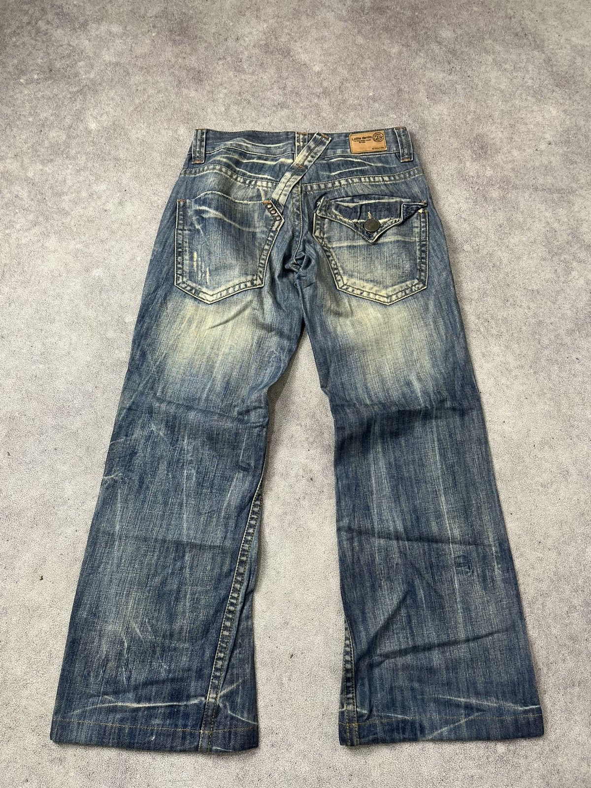 Lolita denim flare jeans
