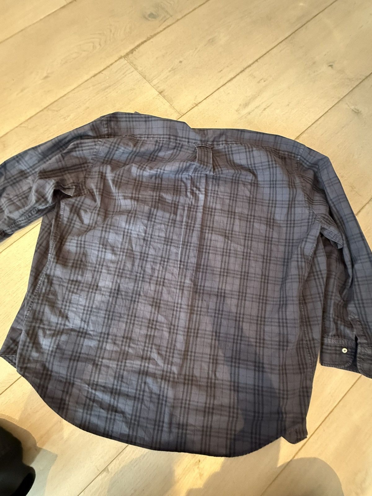 Burberry Vintage Burberry button up Size US XL / EU 56 / 4 - 2 Thumbnail
