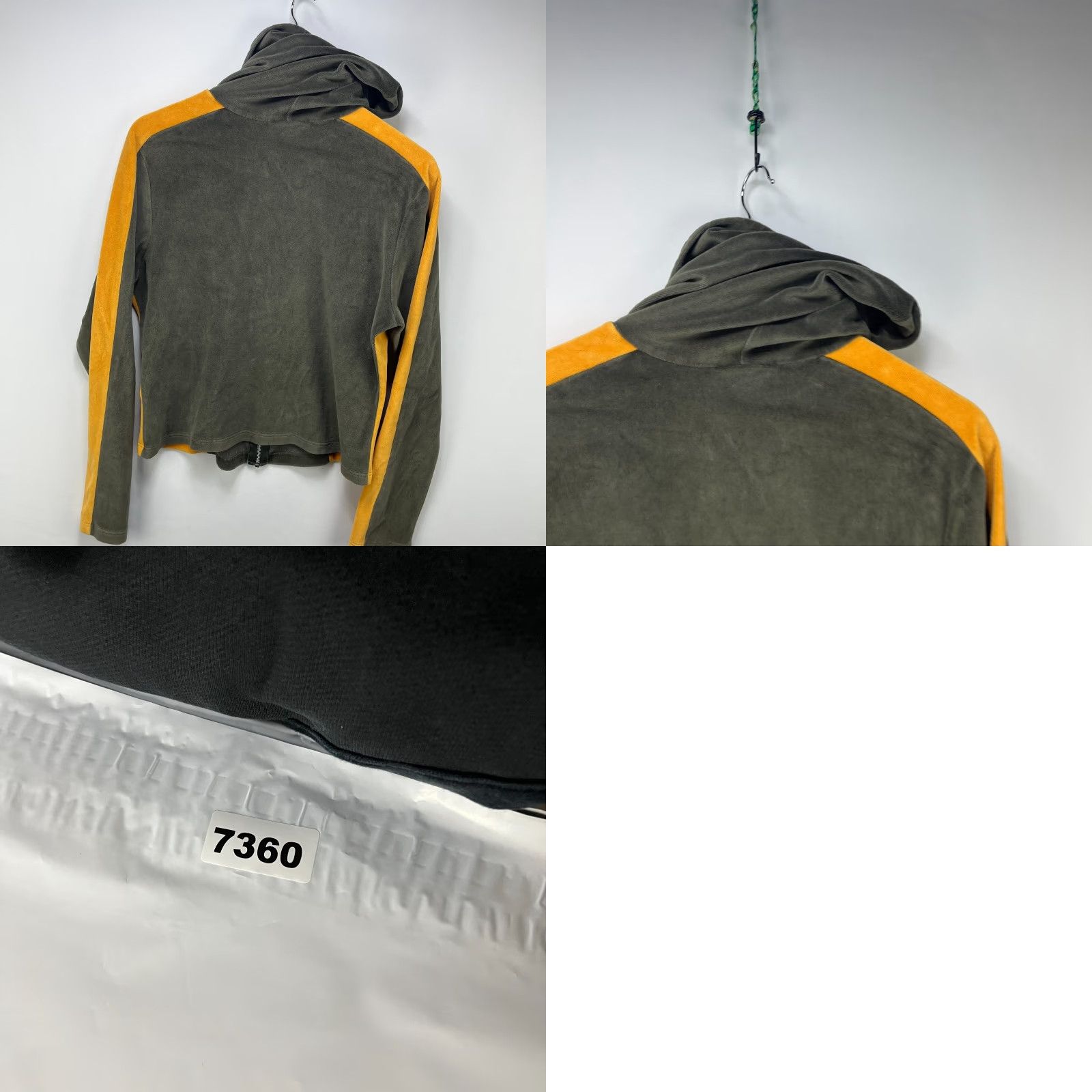 NFL VINTAGE Green Bay Packers Hoodie, Full Zip, Womens XL, Green, USA Theme, 90s/00s, NFL, Activewear, Zip Up, Made in USA, Womens, Size XL Size XL / US 12-14 / IT 48-50 - 8 Thumbnail