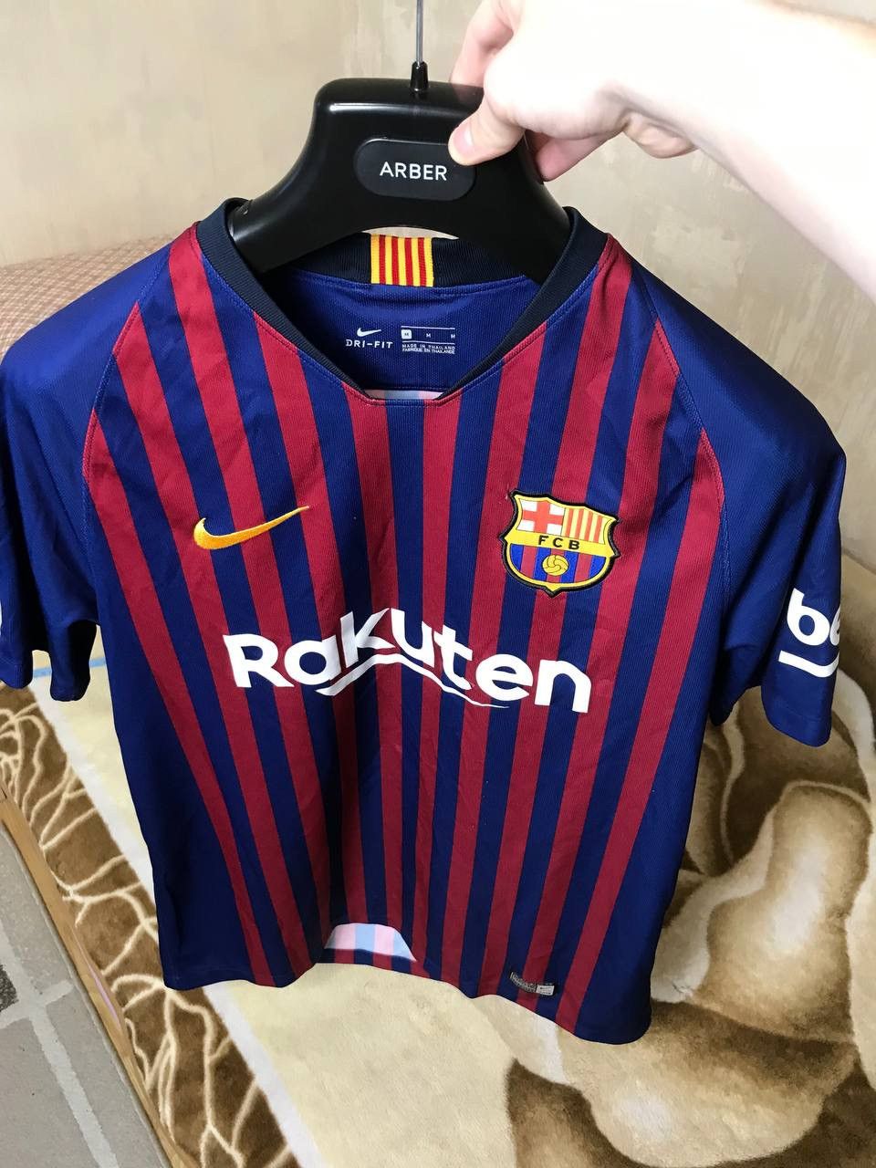 Nike 🔥 2018 2019 Nike FC Barcelona Dri Fit Jersey T Shirt Size M Size US M / EU 48-50 / 2 - 6 Thumbnail