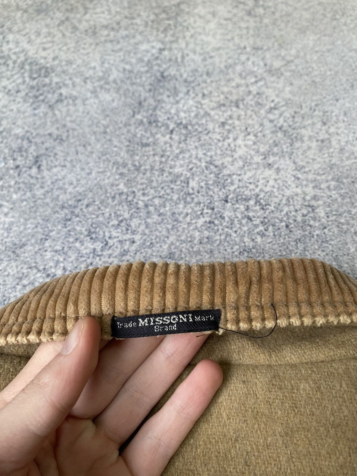 Designer × Missoni × Vintage Vintage Missoni Corduroy Coat Size US L / EU 52-54 / 3 - 16 Thumbnail