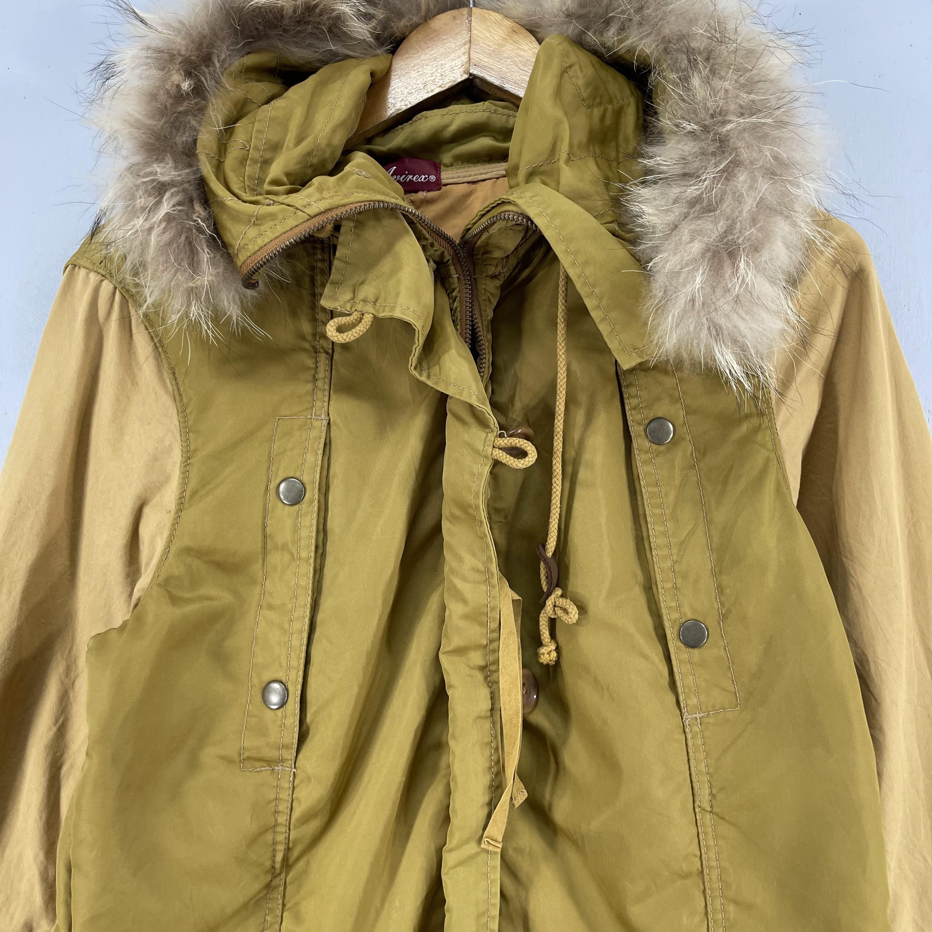Avirex Vintage AVIREX Army Reconstruct Faux Fur Parka Jacket Size US S / EU 44-46 / 1 - 2 Thumbnail