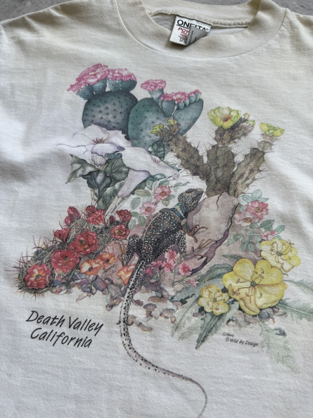 Other × Vintage Vintage USED Oneita power tee death Valley Animal Size US M / EU 48-50 / 2 - 4 Thumbnail