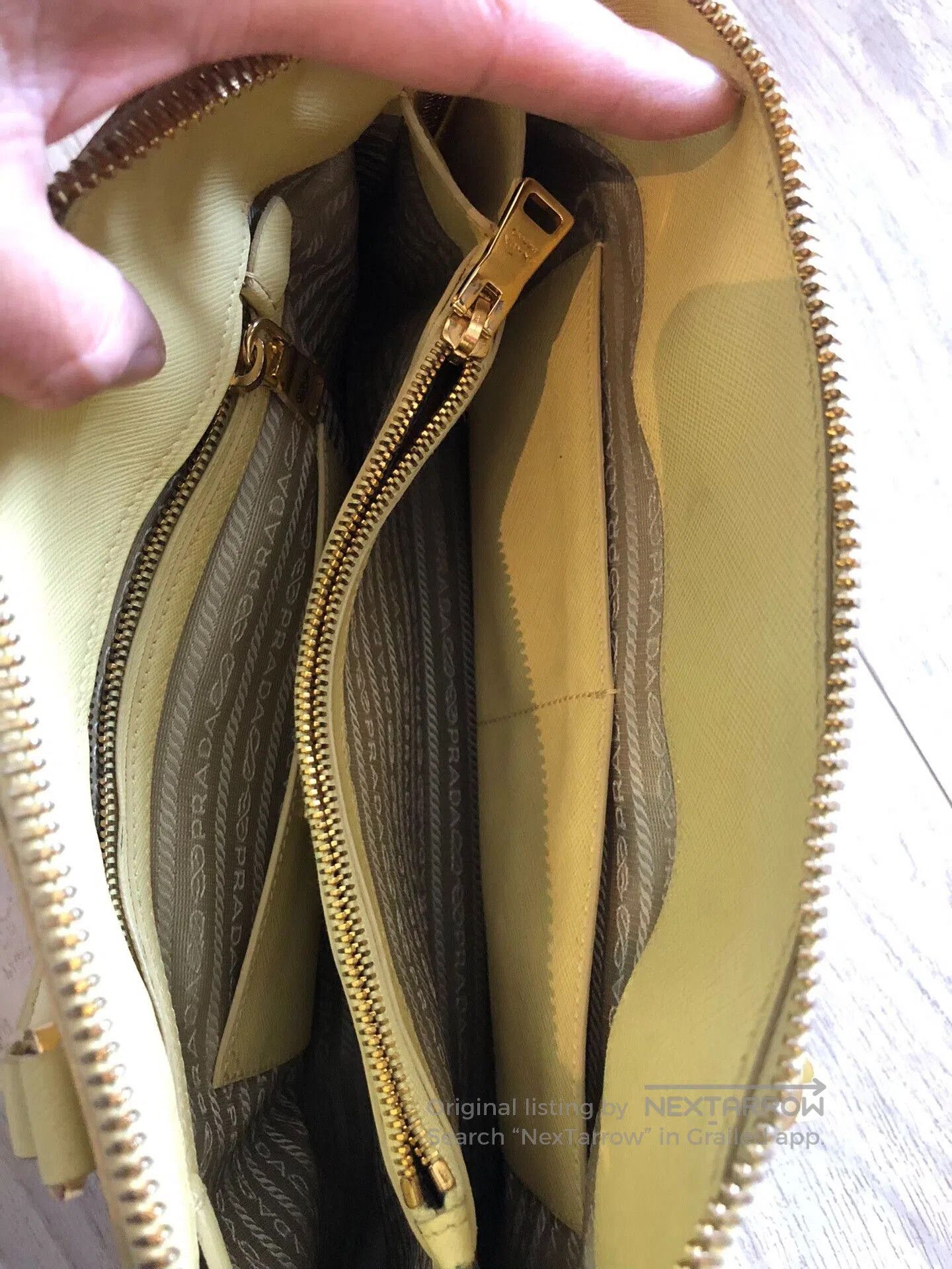 Prada Prada Saffiano Leather Killer Handbag. Size ONE SIZE - 6 Thumbnail