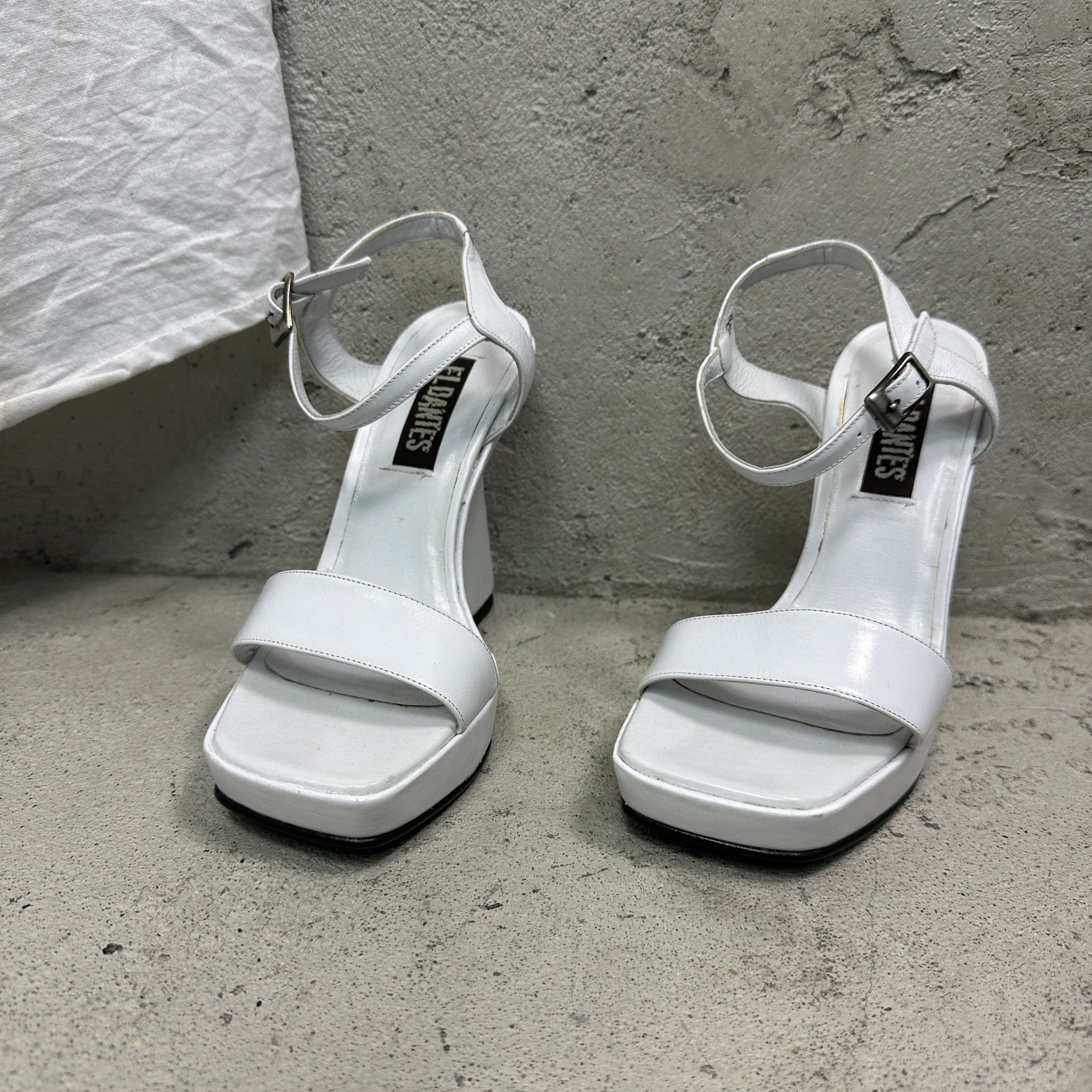 Vintage Vintage Avant Garde El Dantes Platform Sandals Y2K Size US 9 / IT 39 - 2 Thumbnail