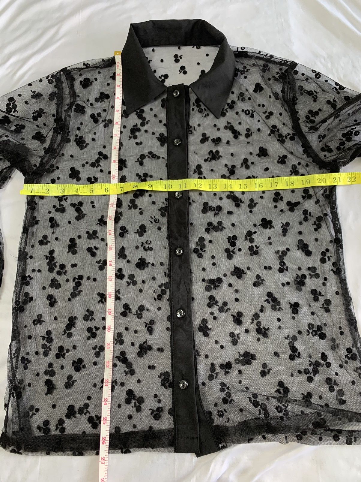 Japanese Brand fishnet button up japanese brand jean paul gaultie style Size M / US 6-8 / IT 42-44 - 6 Thumbnail