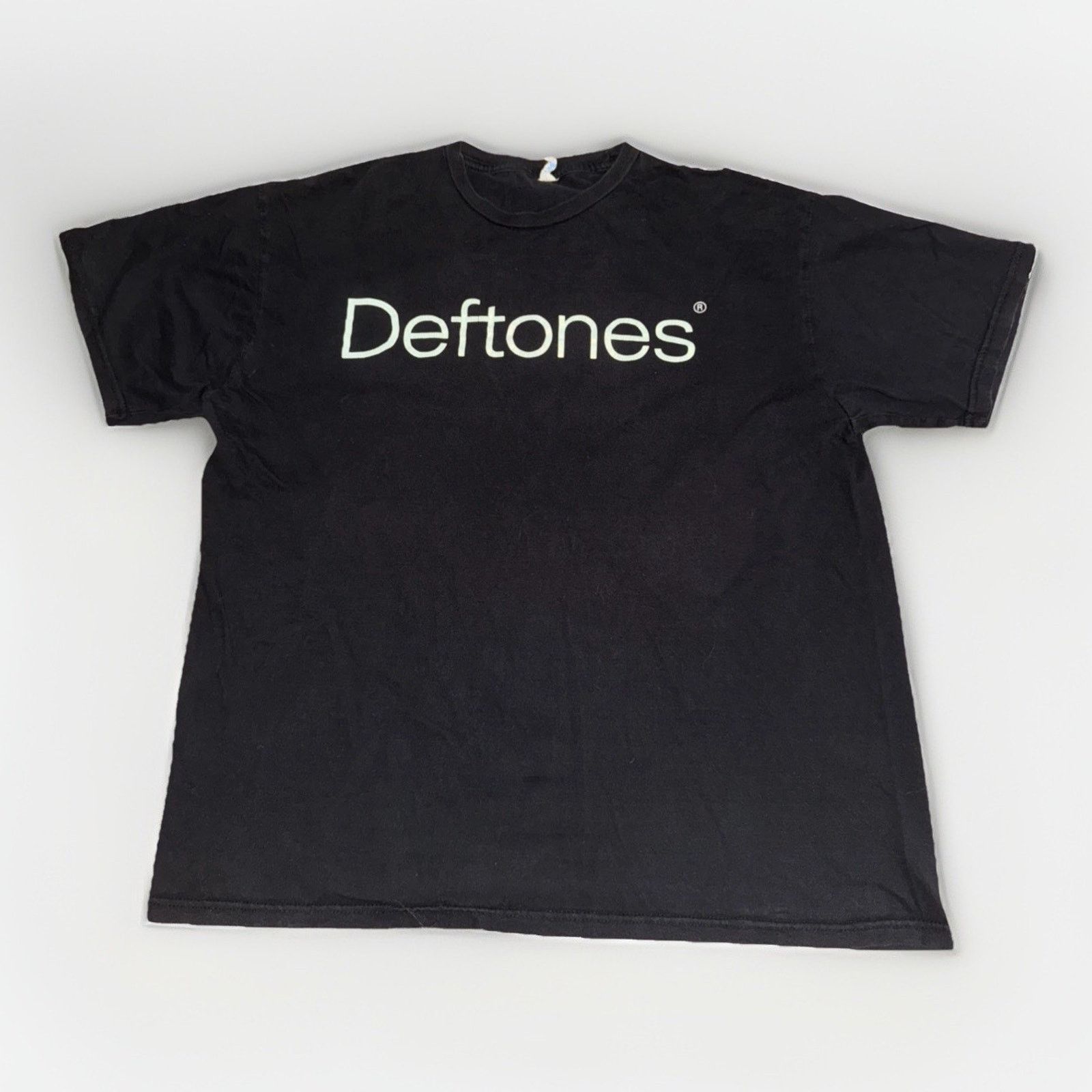 Band Tees × Vintage Deftones Ohms Album Band T-Shirt Black XL Graphic Tee 23x27 Size US XL / EU 56 / 4 - 1 Thumbnail