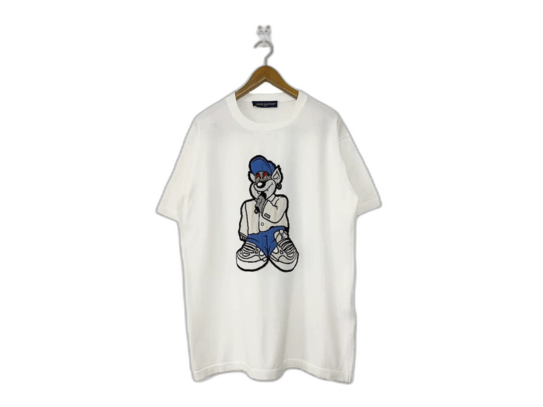 Louis Vuitton Louis Vuitton Cartoon Singing Bear Short Sleeve Shirt Size US XL / EU 56 / 4 - 1 Thumbnail