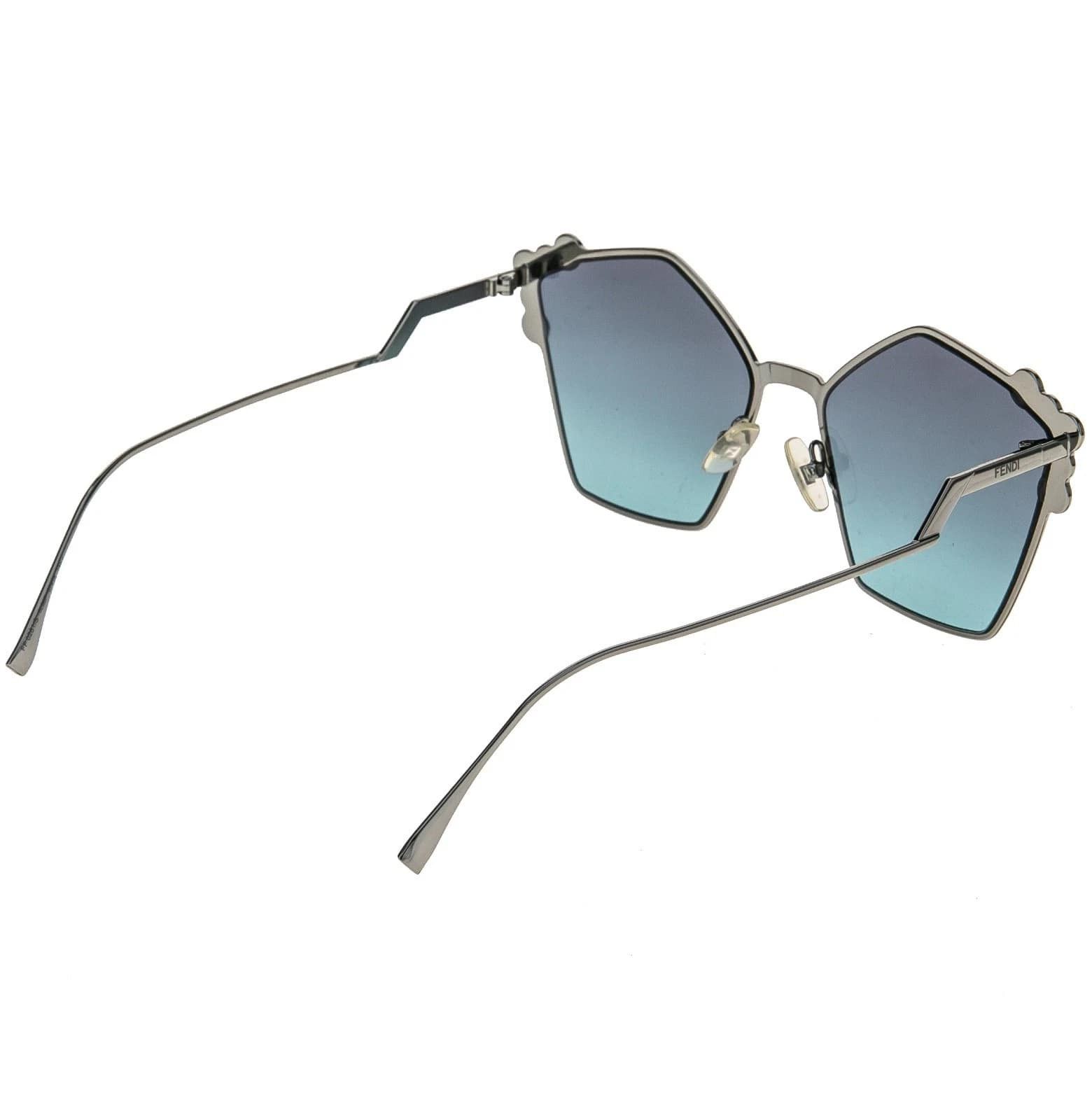Fendi FENDI FF0261S CAN EYE 0261 Stud Geometric Metal Sunglasses Size ONE SIZE - 9 Thumbnail
