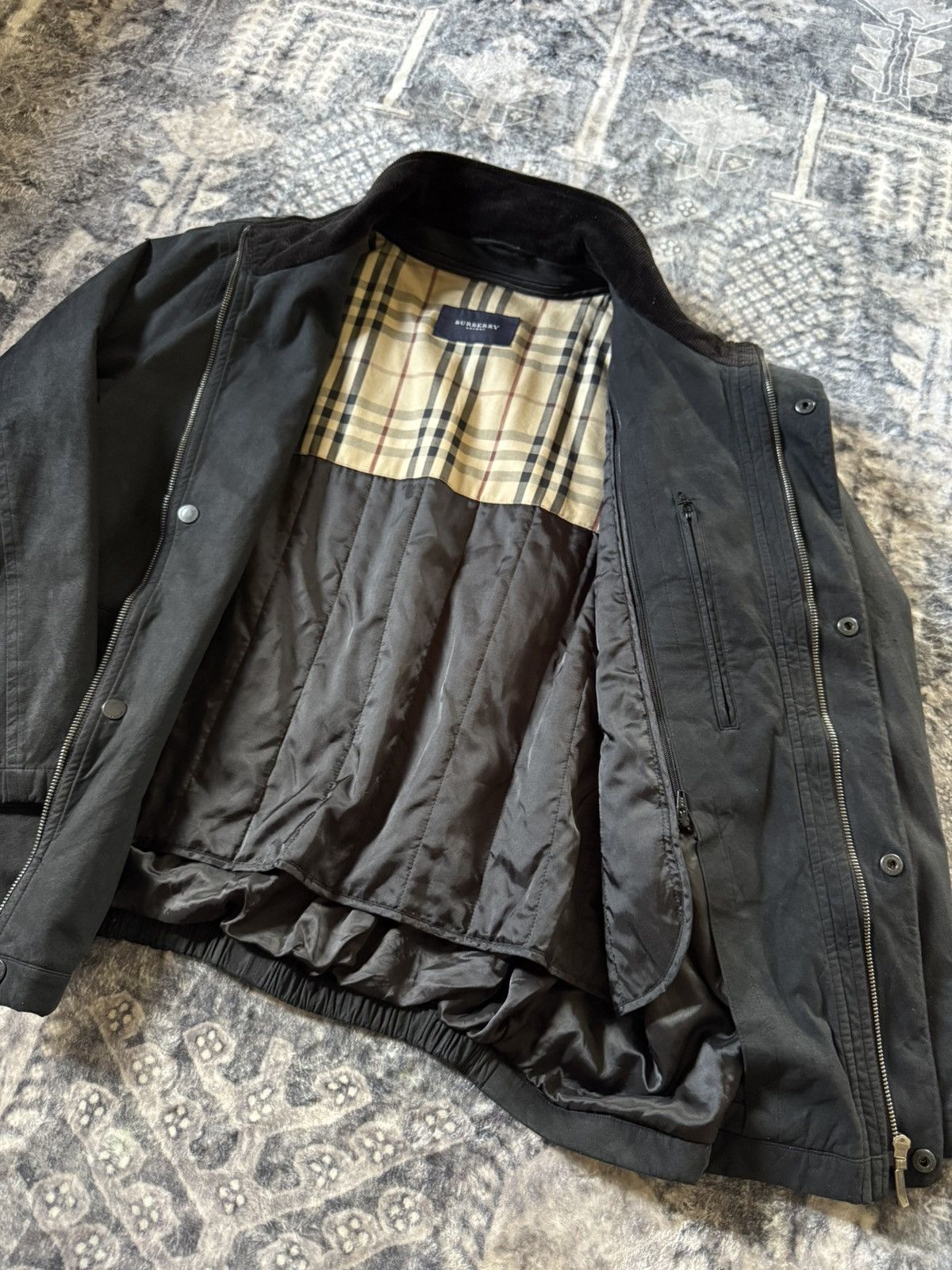 Burberry Burberry Black Suede Hunting Jacket Size US M / EU 48-50 / 2 - 11 Thumbnail