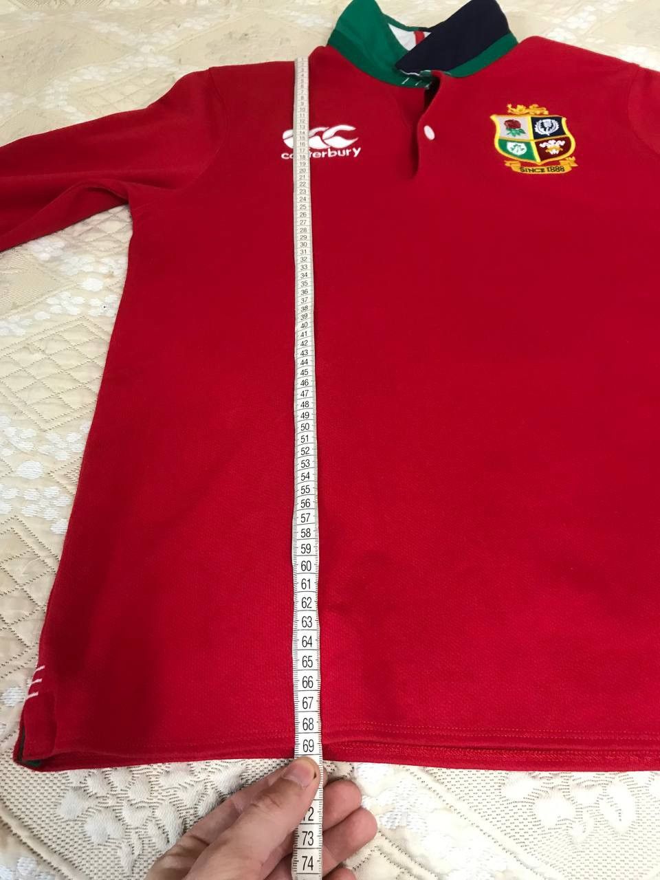 Canterbury of New Zealand 🔥 British Irish Lions Canterbury Rugby Long Sleeve Shirt Y2K Size US S / EU 44-46 / 1 - 12 Thumbnail