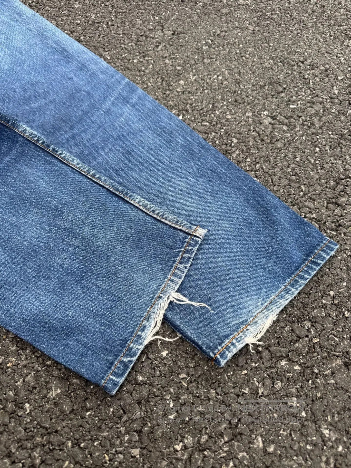 Vintage Vintage Levis 501 90s American Made. Size US 32 / EU 48 - 8 Thumbnail