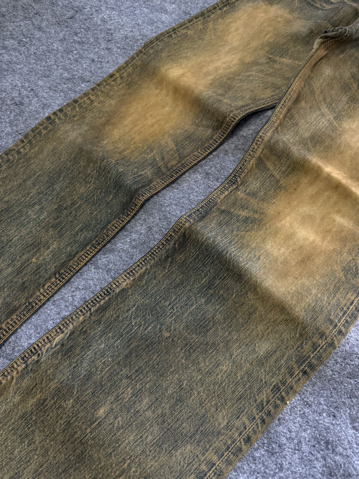 Edwin Edwin 503 Blue Trip Patina Fade Mud Wash Jeans Straight Size US 30 / EU 46 - 6 Thumbnail