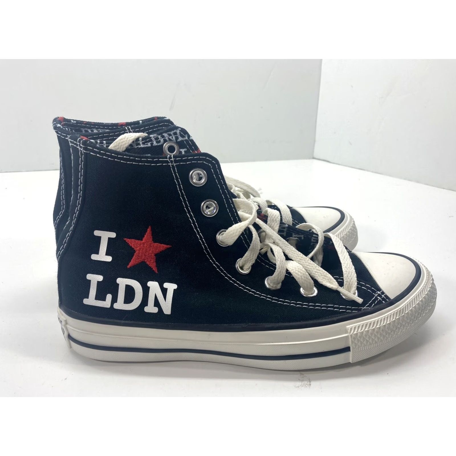Converse Converse All Stars Chuck Taylor Hi Black London I Love London Women Size 6 Free S/H Size M / US 6-8 / IT 42-44 - 5 Thumbnail