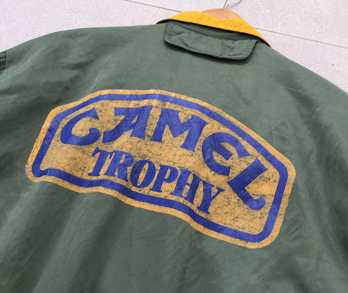 Vintage Vintage 1980 CAMEL TROPHY Reversible Bomber Jacket Size US L / EU 52-54 / 3 - 6 Thumbnail