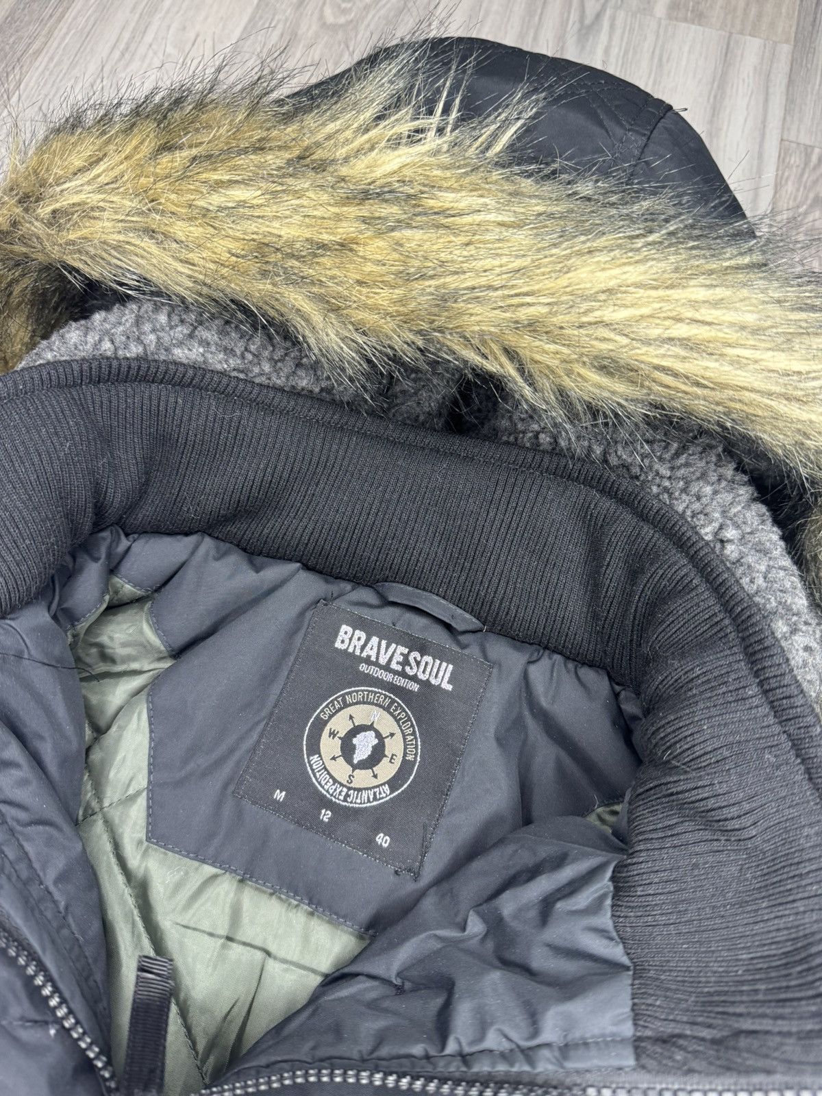 Japanese Brand Vintage Y2K faux fur jacket Ifsixwasnine LGB Goa style Size US S / EU 44-46 / 1 - 5 Thumbnail