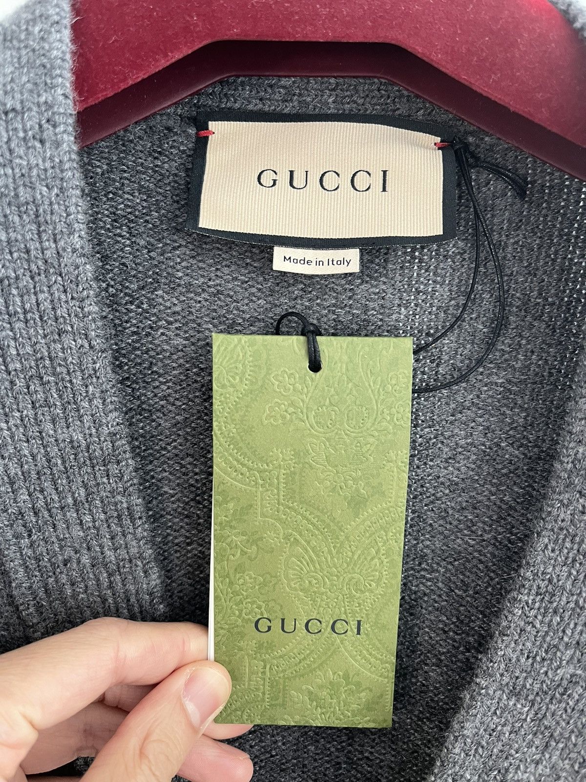 Gucci Gucci Cashmere Cardigan Size US L / EU 52-54 / 3 - 5 Thumbnail