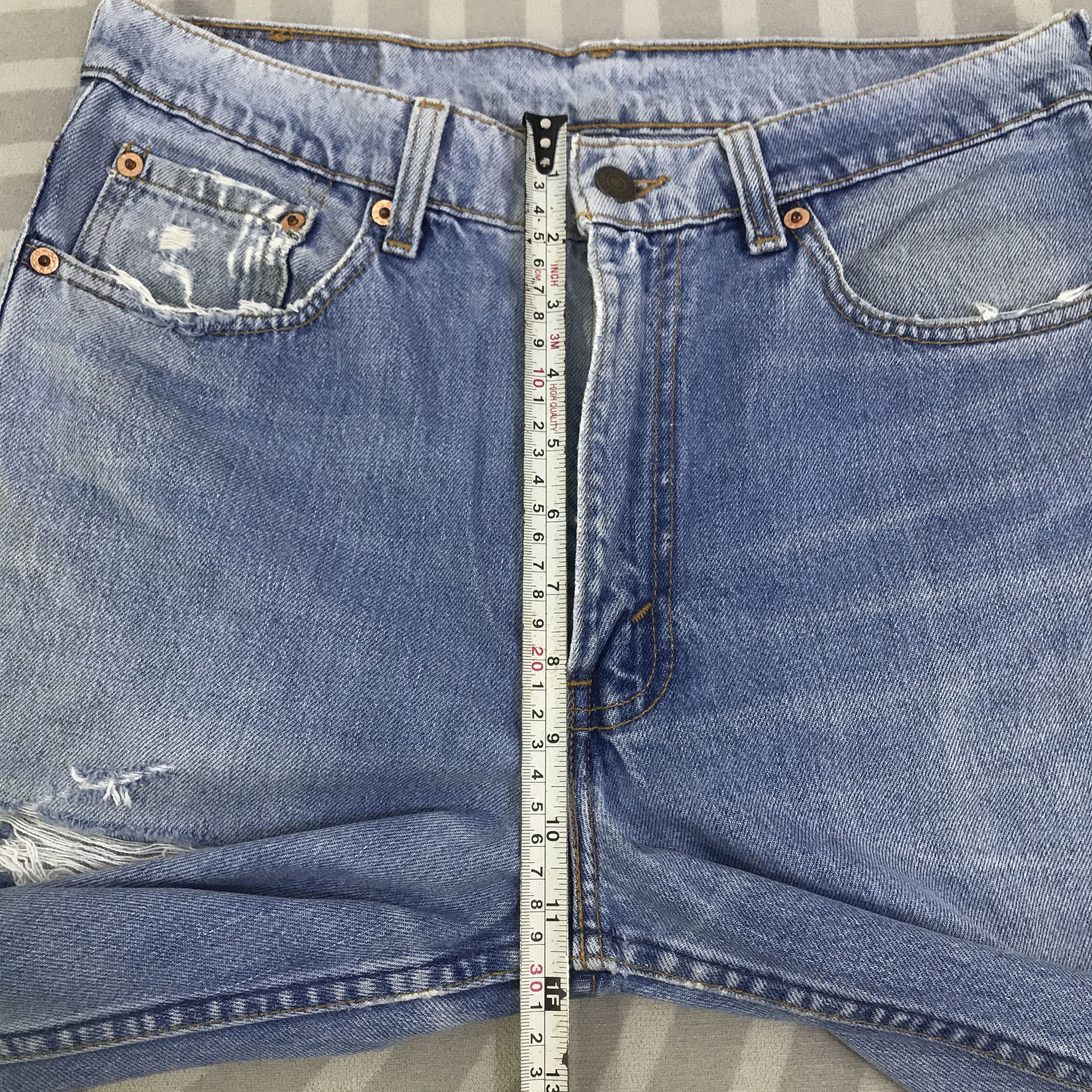 Levi's Vintage Levis Distressed Jeans pants K129B14 Size US 30 / EU 46 - 8 Thumbnail
