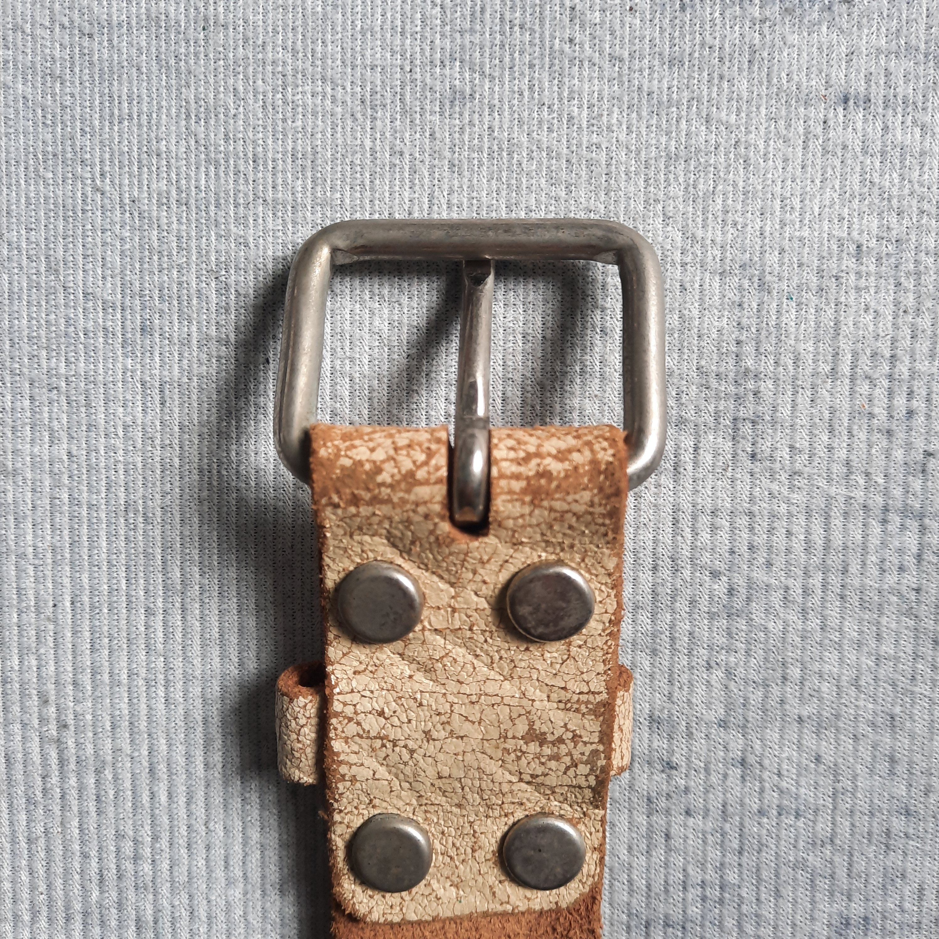 🔱 Vintage comme des garcons homme plus leather belt