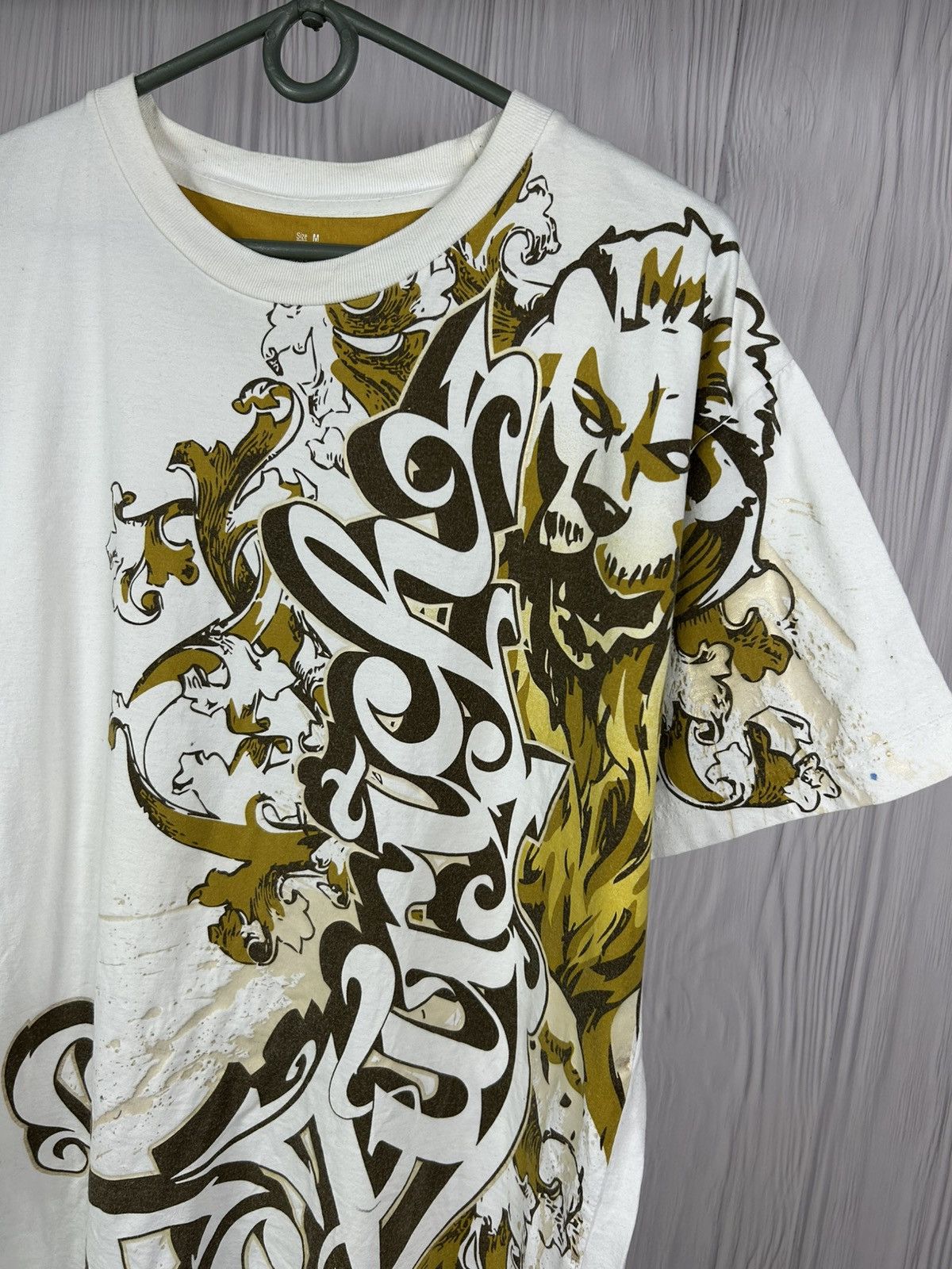 Other Rare FCZ FC Zurich Signed T-Shirt Size M Lion Graphic Tee Size US M / EU 48-50 / 2 - 4 Thumbnail